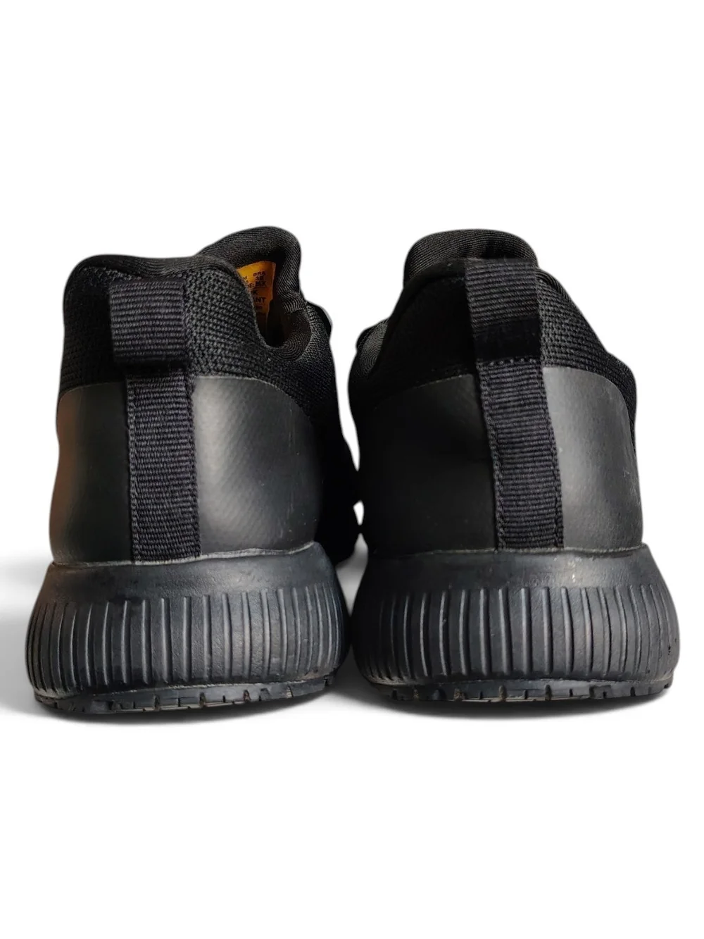 Skechers Work Slip Resistant Relaxed Fit Squad Sneakers Black Women's 9.5